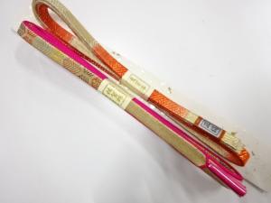 未使用品　正絹　佐賀錦　帯締め2本セット